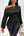 Blusa Satinada Asimétrica