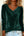 Blusa de Terciopelo Cuello Drapeado