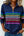 Suéter Casual Estilo Colorido