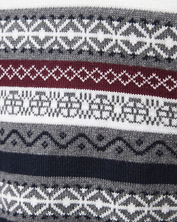 Jersey Frederico de algodón con cremallera y estampado