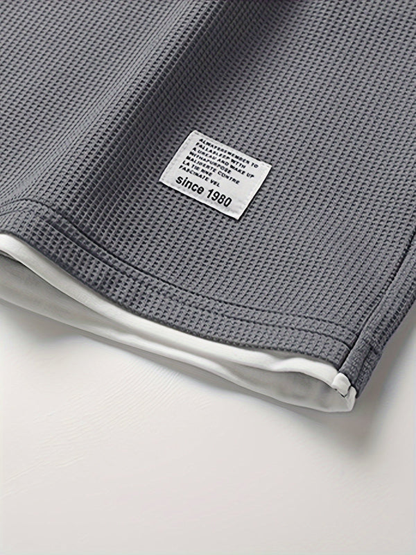 Conjunto de ropa de estar por casa de punto elegante