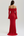 Vestido largo de encaje con escote bardot
