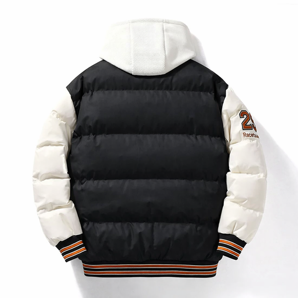 Chaqueta Elegante Acolchada con Capucha