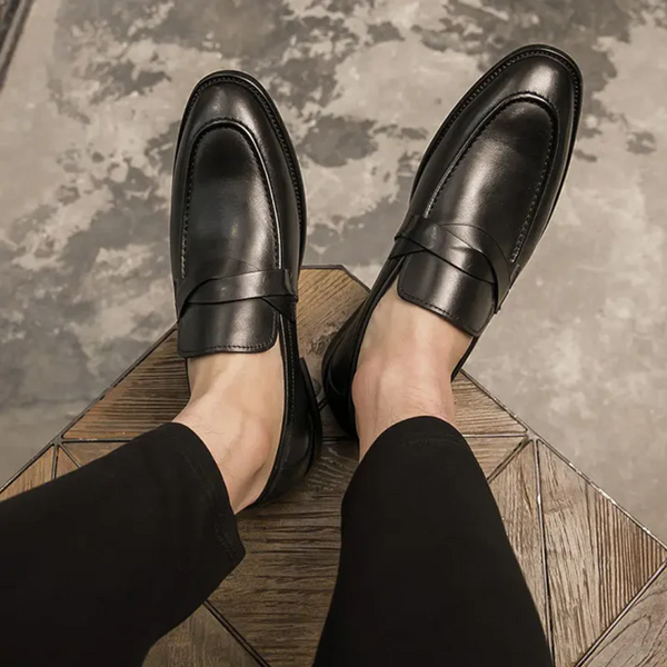 Mocasines de piel Chic