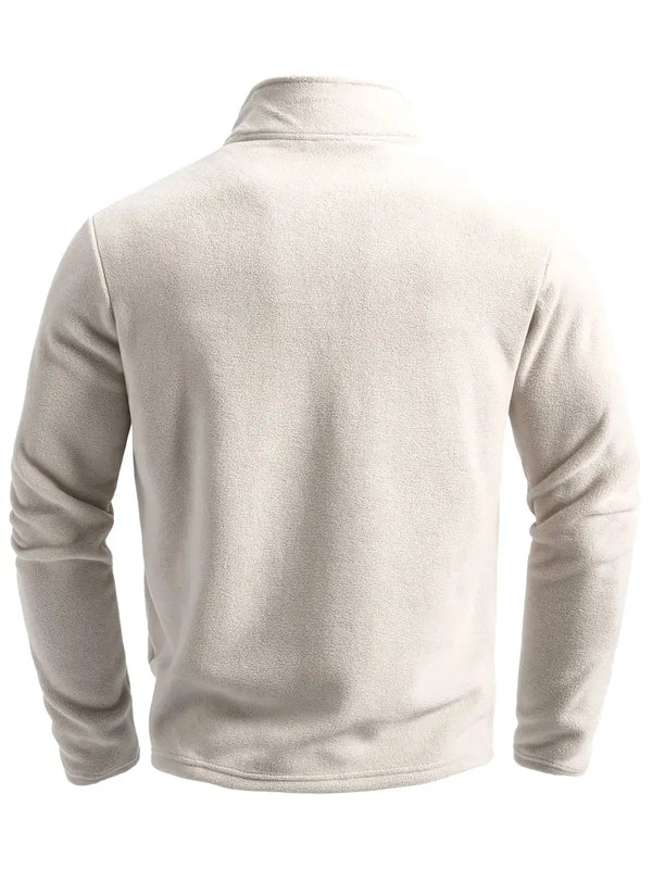Jersey de manga larga con cremallera