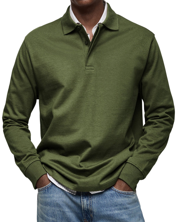 Alberto | Polo de manga larga lujoso