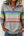 Suéter Casual Estilo Colorido