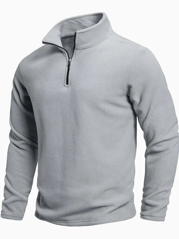 Jersey de manga larga con cremallera
