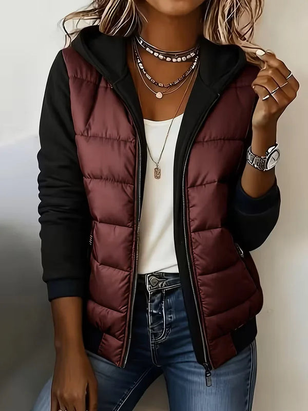Sabrina™ | Chaqueta Acolchada con Capucha