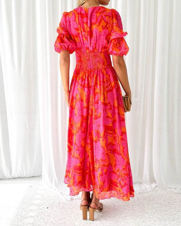 Vestido Maxi Coral