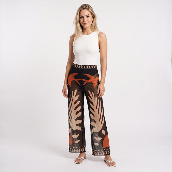 Pantalón Transparente Beth Boho
