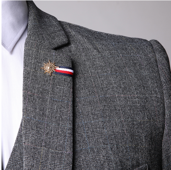 Traje de tres piezas para hombre