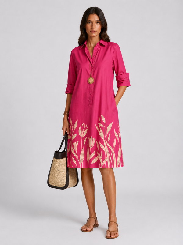 Annmarie | Vestido Midi Cómodo