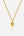 Collar con colgante de corazón de alivio
