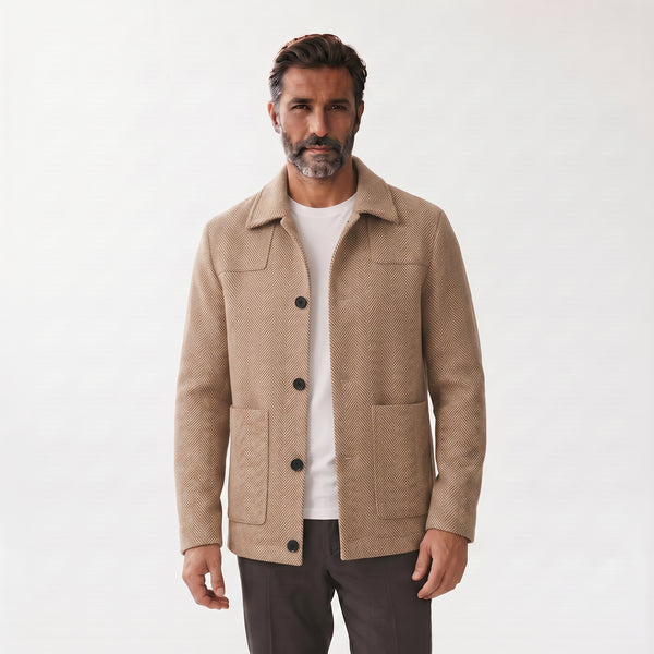 Chaqueta Elegante de Lana Premium