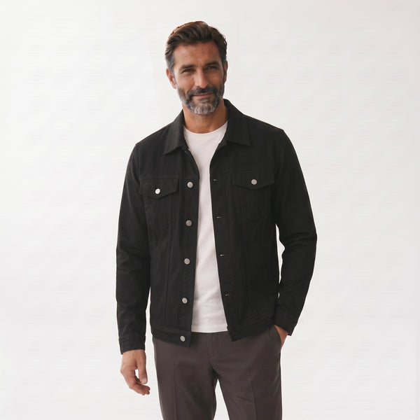 Santino™ | Chaqueta Trucker de Ante