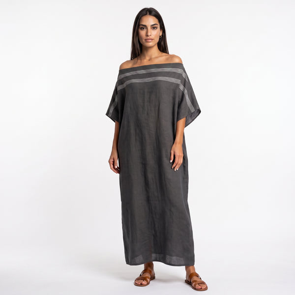 Vestido Rayas Fluido
