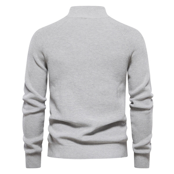 Jersey de lujo con cremallera