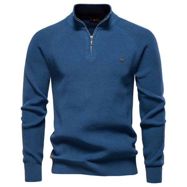 Jersey de lujo con cremallera