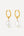 Pendientes Contemporary Pearl