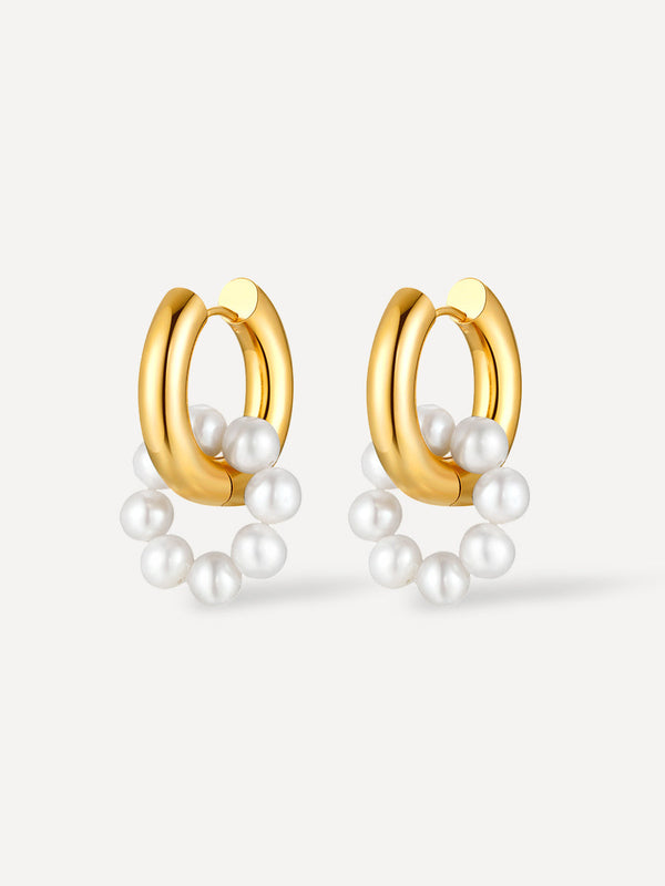 Aros con Perlas