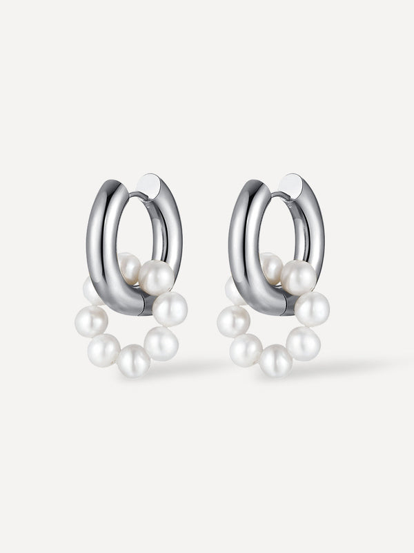 Aros con Perlas