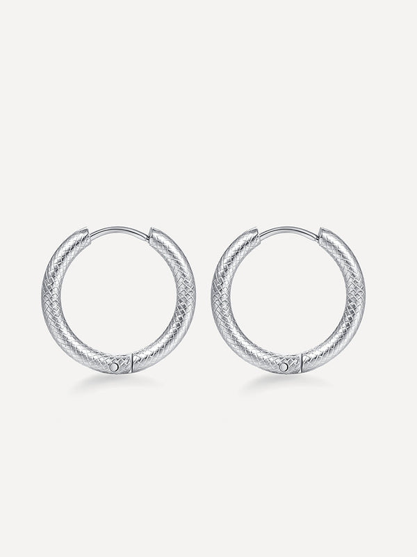 Aretes de Piel de Serpiente