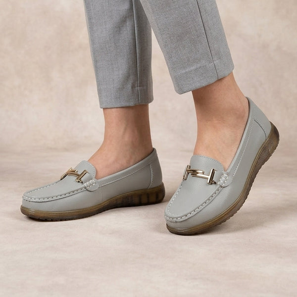 Mocasines Cuero Genuino