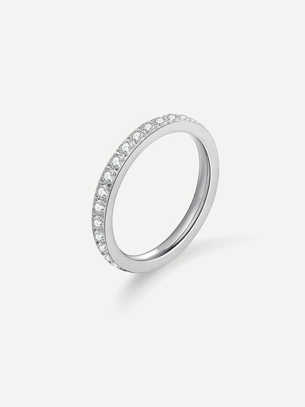 Anillo Radiante de Brillo Claro