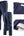 Elegante conjunto de jersey con cremallera para hombre