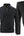Elegante conjunto de jersey con cremallera para hombre