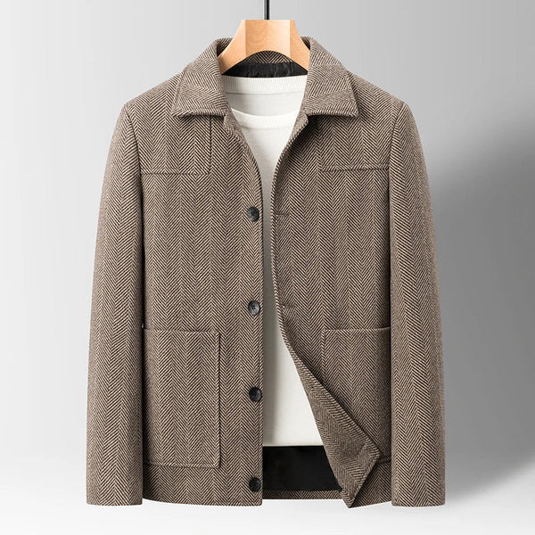 Chaqueta Elegante de Lana Premium