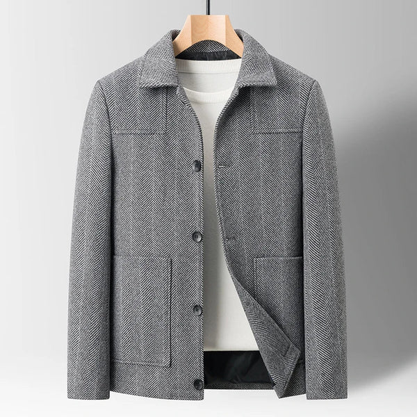 Chaqueta Elegante de Lana Premium
