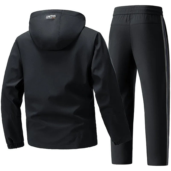 Conjunto elegante y cálido