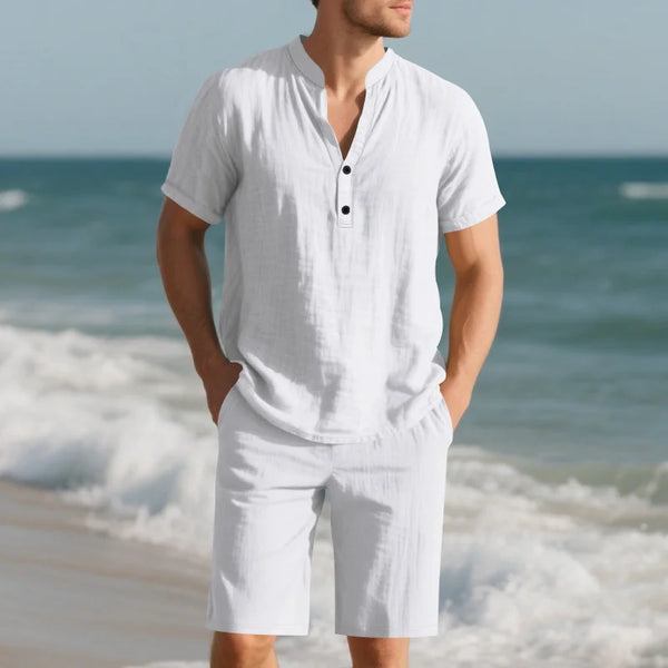 Conjunto de lino informal