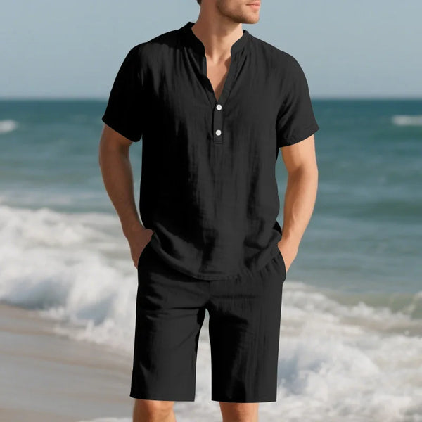 Conjunto de lino informal