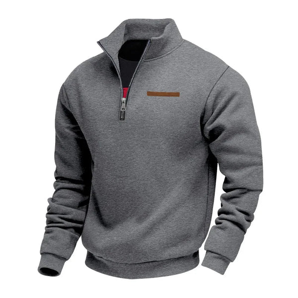 Jersey casual con cremallera