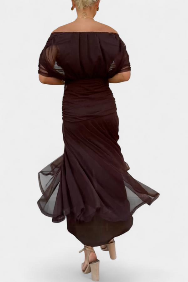 Vestido Maxi Verde Elegante