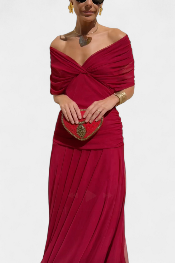 Vestido Maxi Verde Elegante