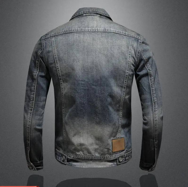Chaqueta Vaquera Clásica Con Cremallera