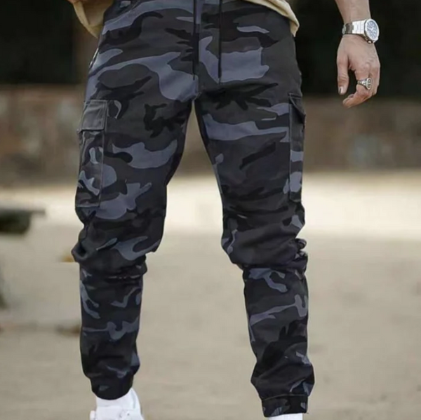 Pantalones Utilitarios Multibolsillos Resistentes