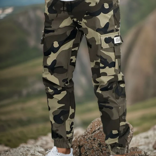 Pantalones Utilitarios Multibolsillos Resistentes