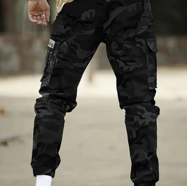 Pantalones Utilitarios Multibolsillos Resistentes
