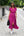 Vestido Midi Floral Rosa