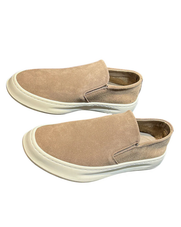 Cómodos mocasines de ante
