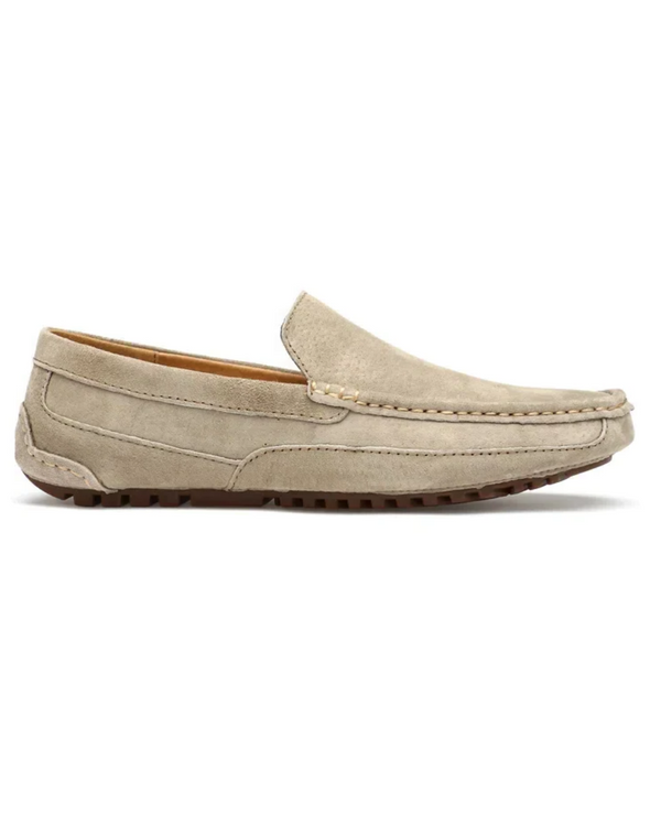 Mocasines elegantes de ante de primera calidad