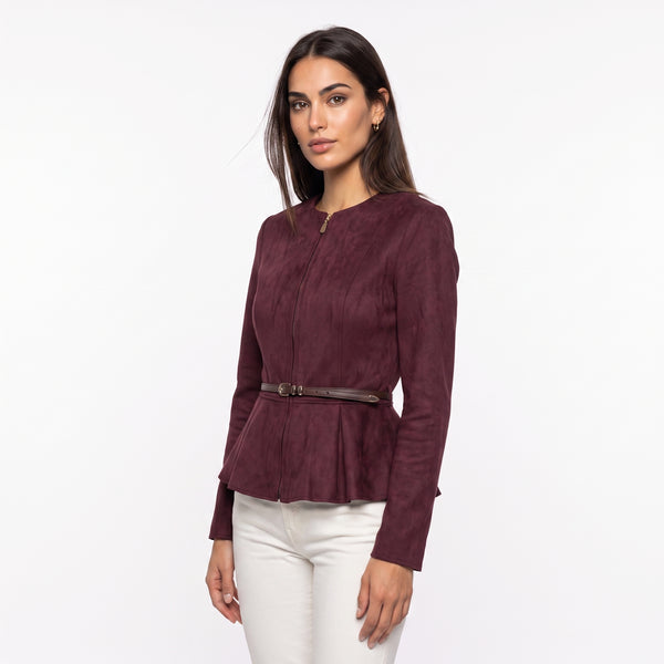 Chaqueta Josie con Detalle Peplum