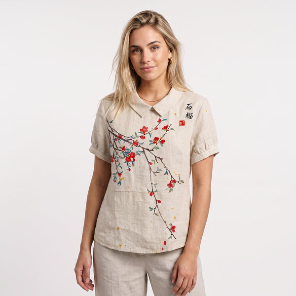 Top Floral Elegante