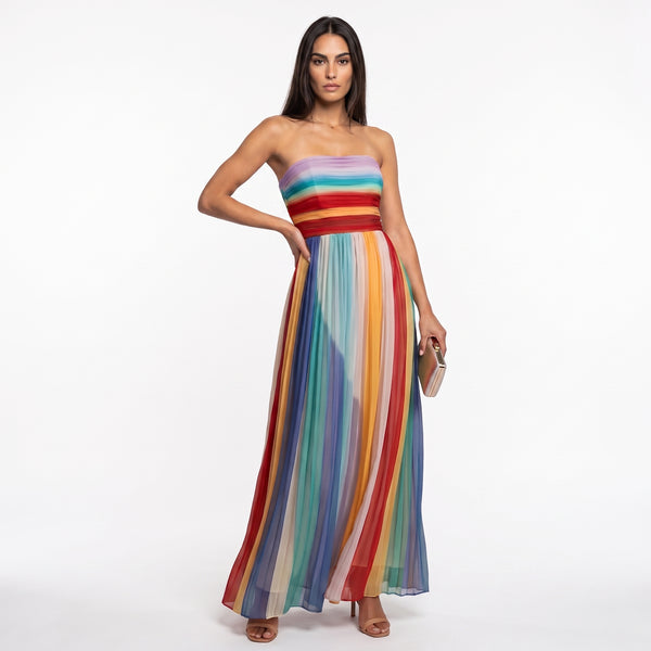 Vestido Largo Multicolor