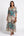 Vestido Largo Floral Verde